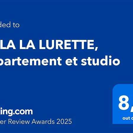 Villa La Lurette, Appartement Et Studio Saint-Etienne-les-Orgues Luaran gambar