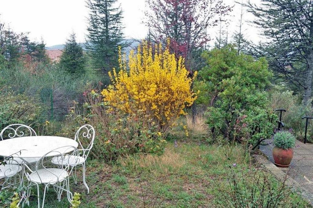 Villa La Lurette, Appartement Et Studio Saint-Etienne-les-Orgues Luaran gambar